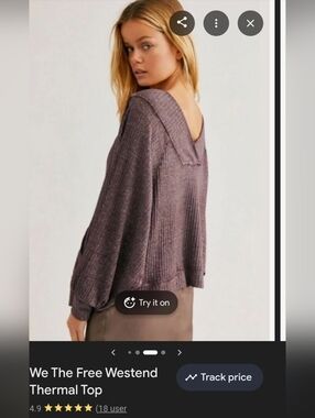 We The Free West End Thermal Knit Top